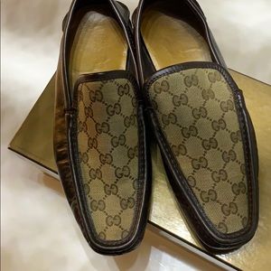 Gucci classic driver monogram GG